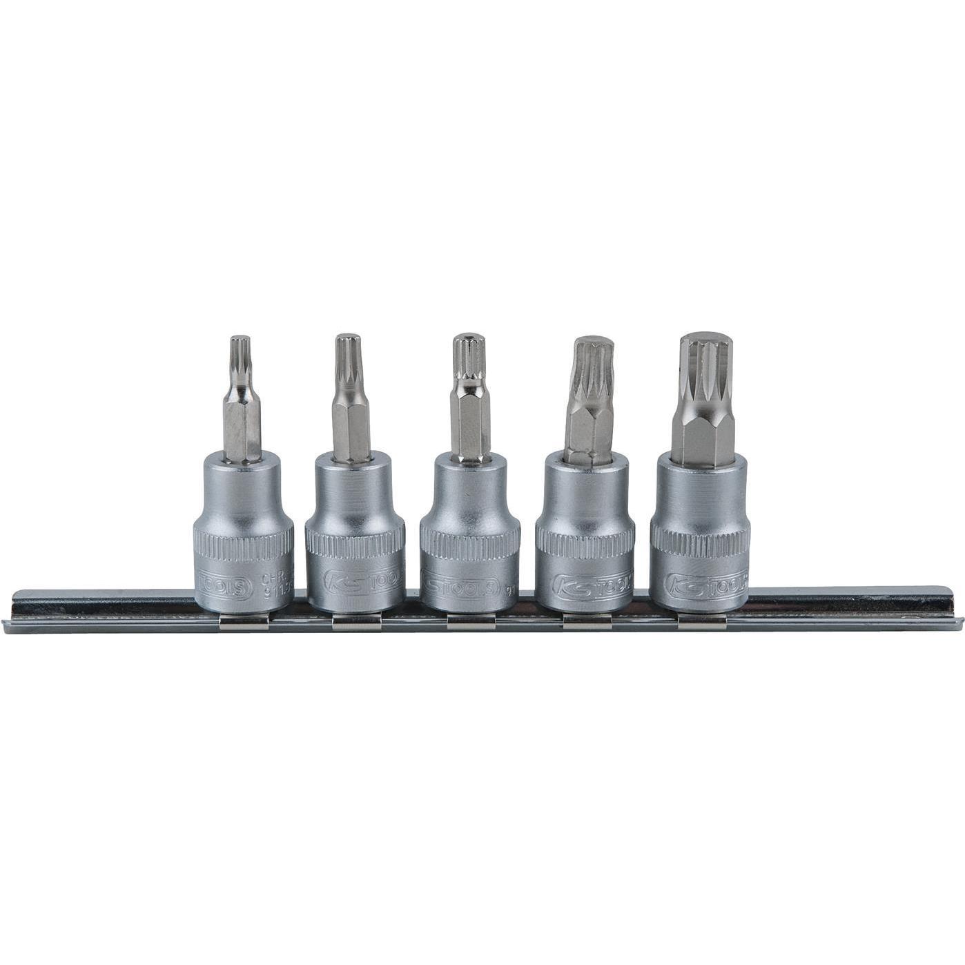 KS Tools, Steckschlüssel + Stecknuss, 3/8" Bit-Stecknuss-Satz