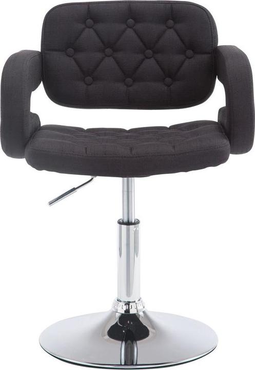 Actual product image CLP Lounger Dublin Fabric, black