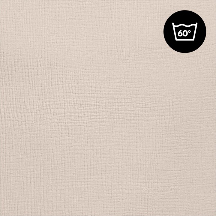 Actual product image Hauck Travel Bed Mattress Cover Beige (60 x 120 cm)