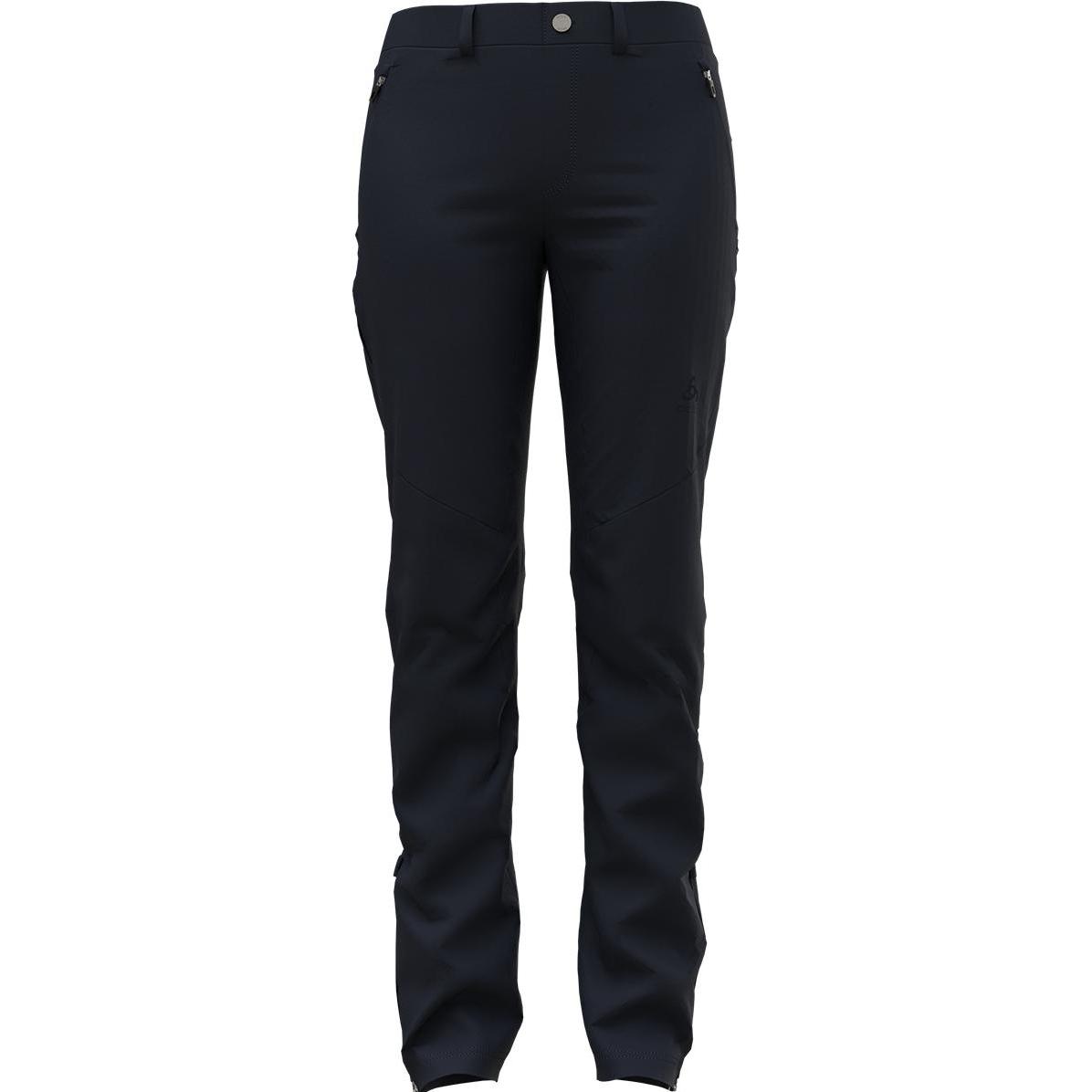 Odlo, Damen, Outdoorhose, Ascent Warm (40), Blau, 40