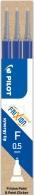 Actual product image Pilot FriXion Refill Point Set Set of 3 (Refill, Blue, 0.30 mm)