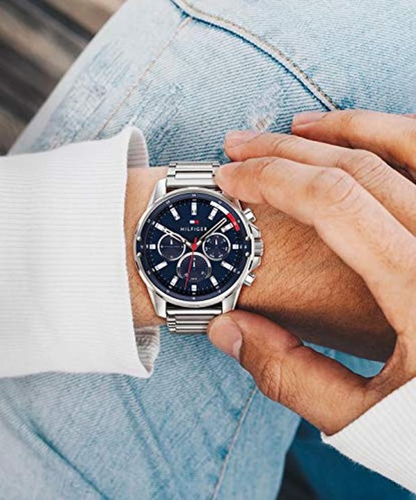 Productafbeelding Tommy Hilfiger Metselaar (Analoog horloge, 45 mm)