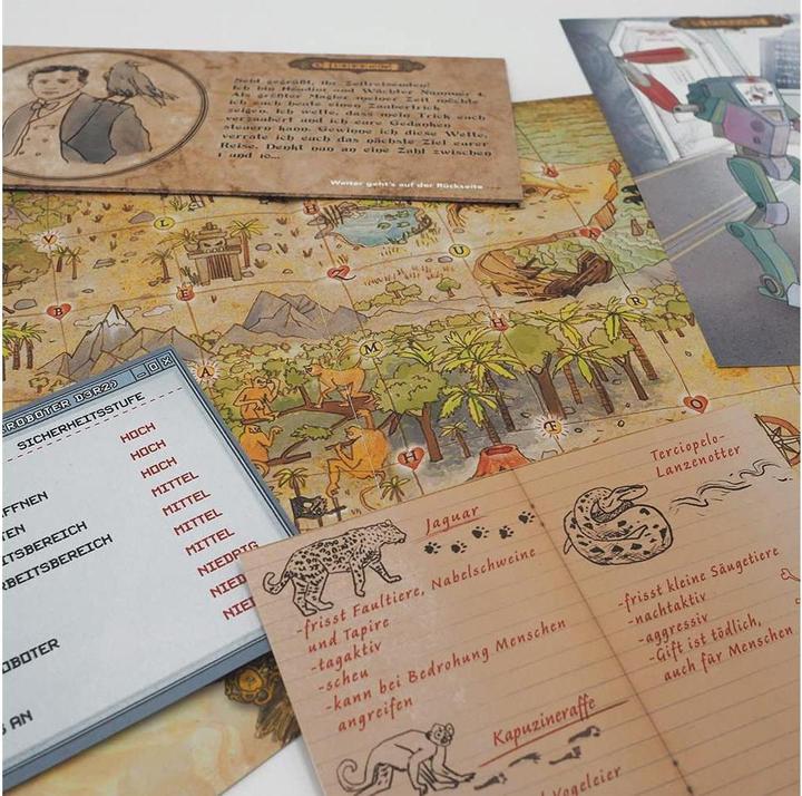 Actual product image Hidden Games HID00009 - : Professor Charlies Reise durch die Zeit, für 1-6 Spieler, ab 14 Jahren (German)