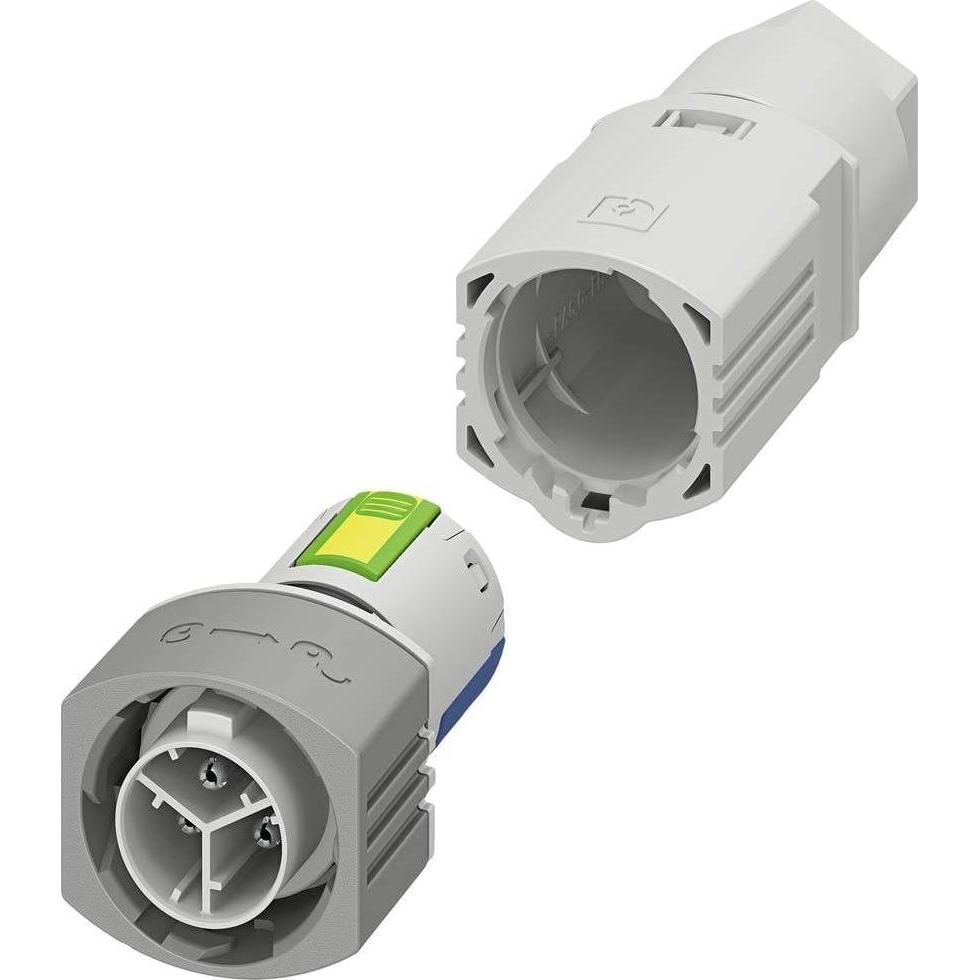 Phoenix Contact Steckverbinder, Elektronikkabel + Stecker, Grau