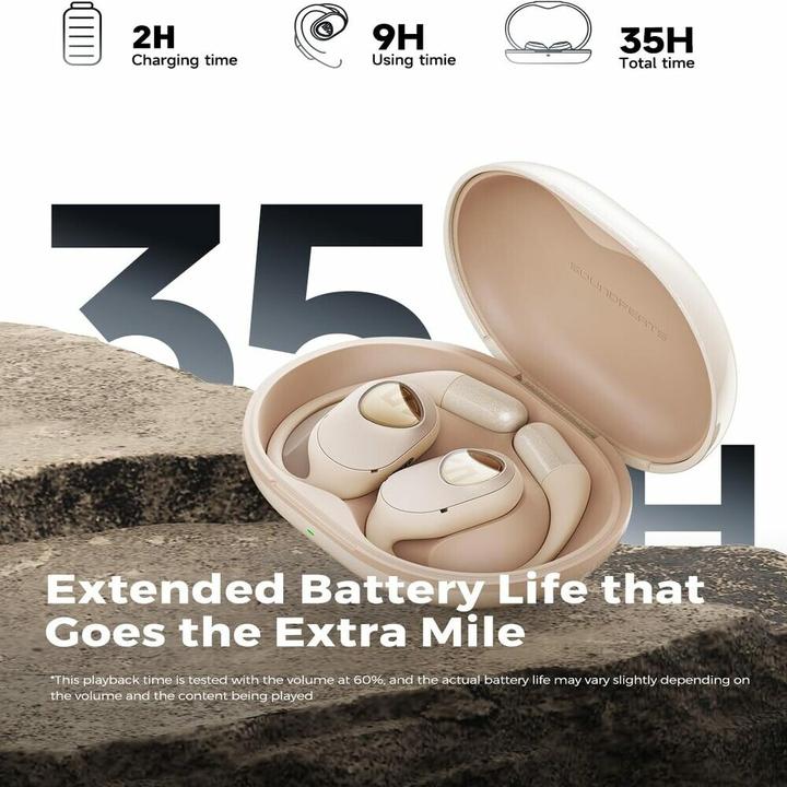 Actual product image Soundpeats TWS Headset GoFree2 + beige (Wireless)