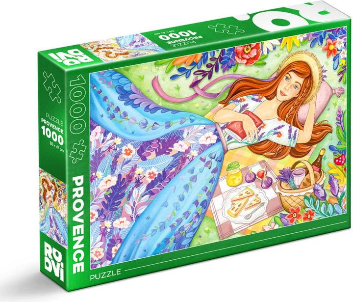 Actual product image D-Toys Puzzle 1000 pieces - Groos Zselyke - Provence (1000 pieces)