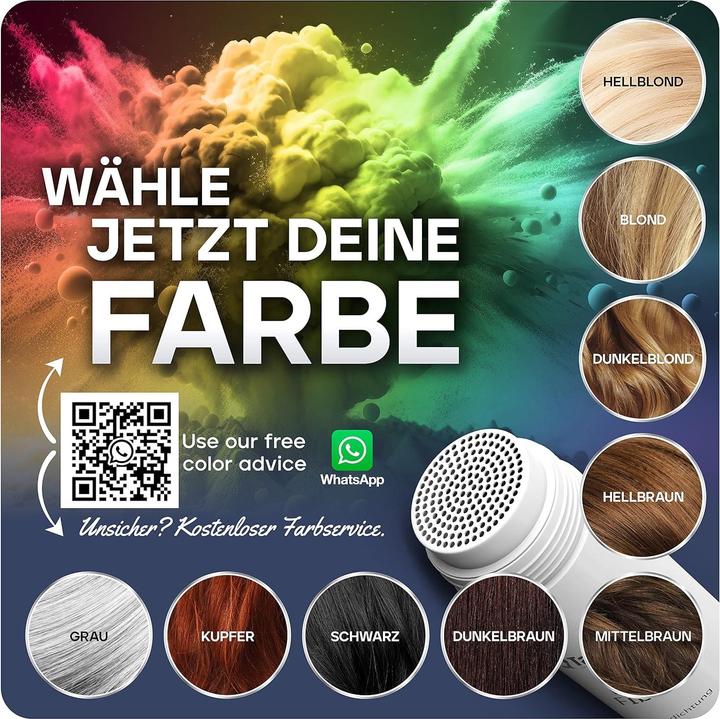 Produktbild Take Hair Streuhaar Nachfüllbeutel zur Haarverdichtung (Hellbraun)
