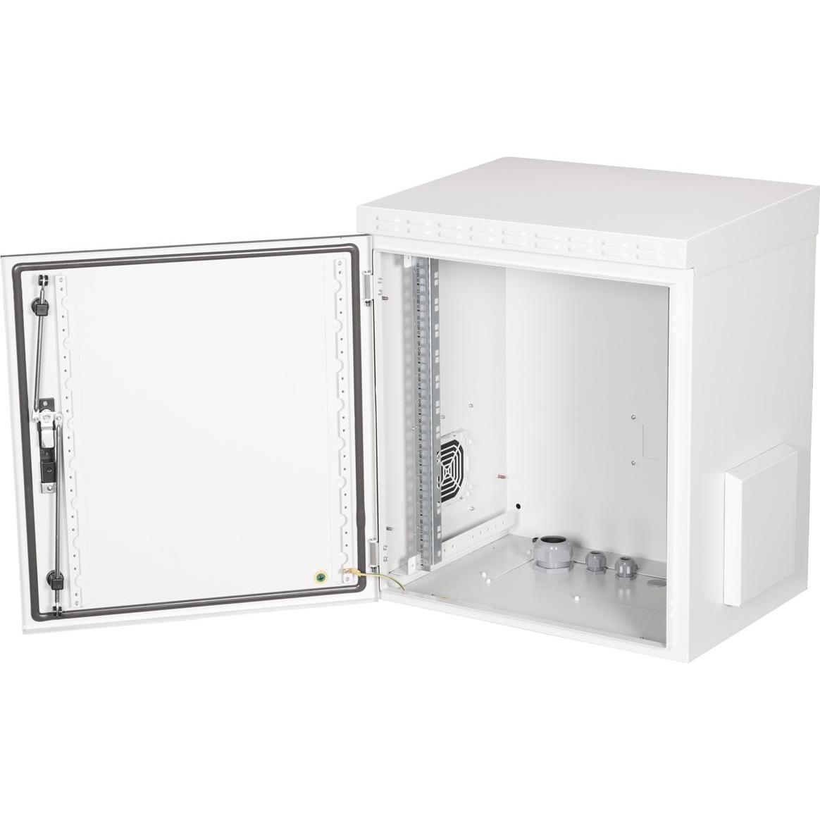 Thumbnail - Roline 19-Zoll Wandgehäuse Pro 12 HE (12 HE, 19 Zoll Rack), Serverschrank, Grau