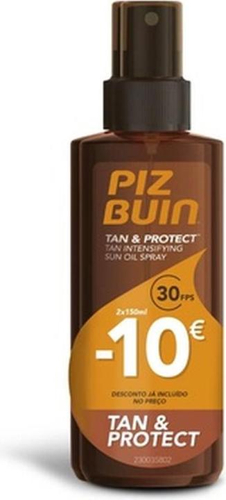 Image du produit Piz Buin Tan & Protect Oil Spray Tanning Accelerator Spf30 2x150ml Special Price (Huile solaire, SPF 30)
