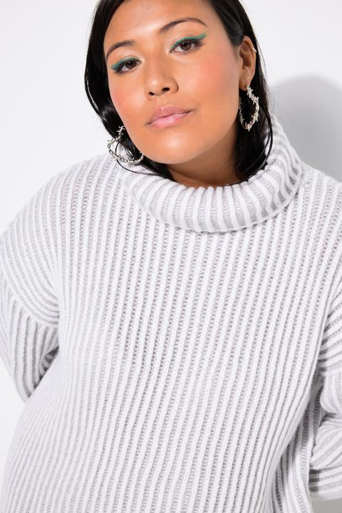 Produktbild Studio Untold Rollkragenpullover, oversized, Streifen (42, 44)