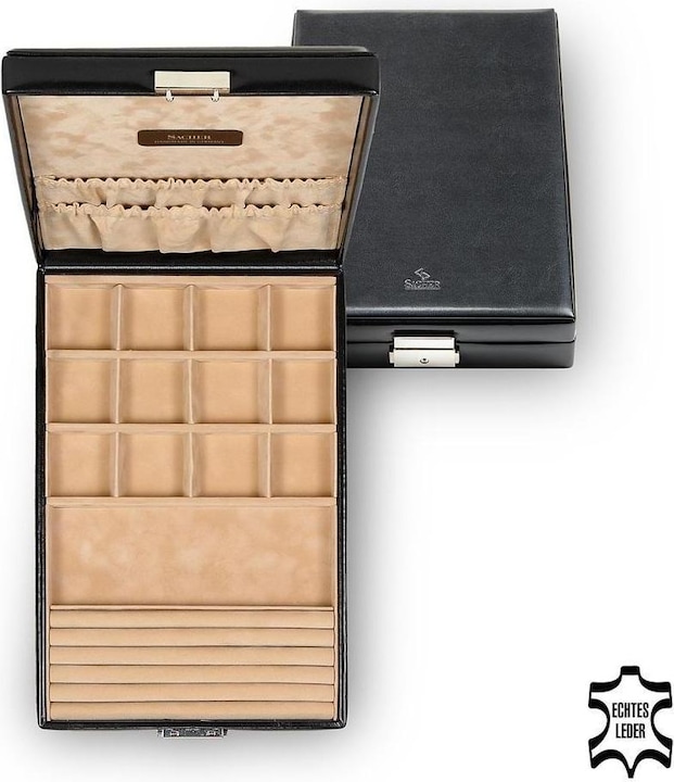 Produktbild Sacher 2001.010443 - Ring- und Sammleretui new classic schwarz Leder