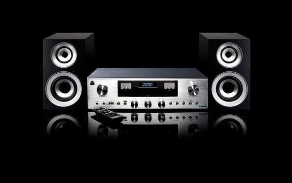 Produktbild GPO PR200 - Premium Line HiFi systeem, DAB+ radio, CD, USB, bluetooth (Bluetooth, WLAN, 1x 12 W)