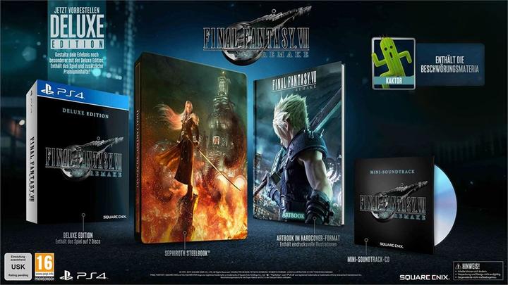 Image du produit Square Enix Final Fantasy VII HD remake (PS4, FR)