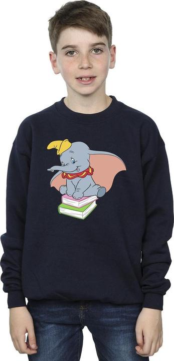 Immagine prodotto Disney Dumbo Sitting On Books Felpa Ragazzi (104)