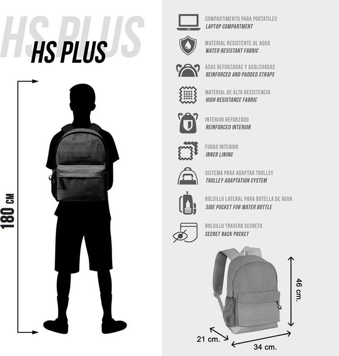 Actual product image Karactermania Naruto Shippuden Plus HS Backpack Kanji (23 l)