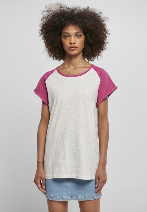 Image du produit Urban Classics Tee-shirt raglan contrasté pour femme - 2430 (4XL)