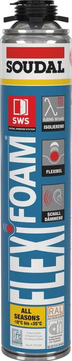 Produktbild Soudal Flexifoam (Pistole) 500ml Blau (500 ml)