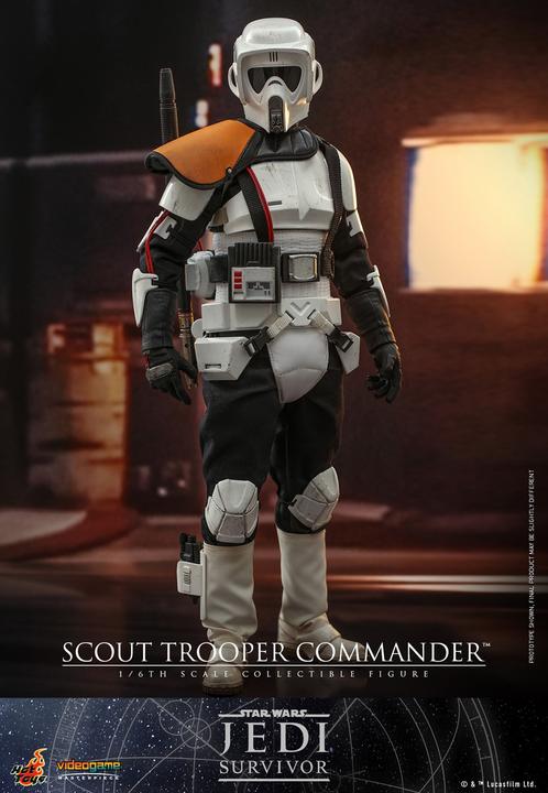Actual product image Hot Toys Star Wars: Jedi Survivor figurine Videogame Masterpiece 1/6 Scout Trooper Commander