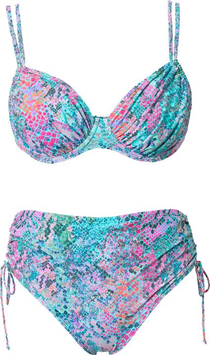 Produktbild Ulla Popken Bikini, Schlange, Bügel-Cups, verstellbare Doppelträger (54)