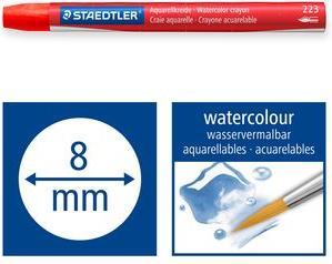Produktbild Staedtler Aquarellkreide 'Design Journey' (Mehrfarbig, Multicolor, 12 x)