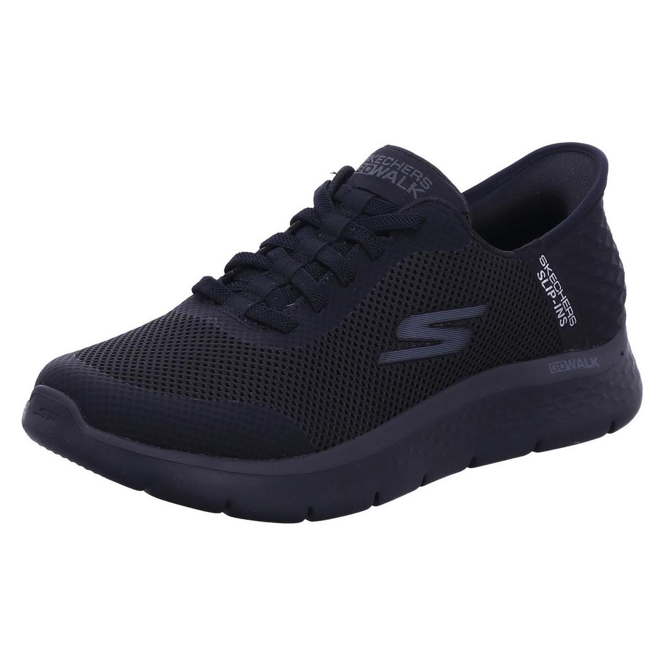 Skechers, Mannen, Sneakers, Go Walk Flex - Handen Omhoog, Zwart, (44)