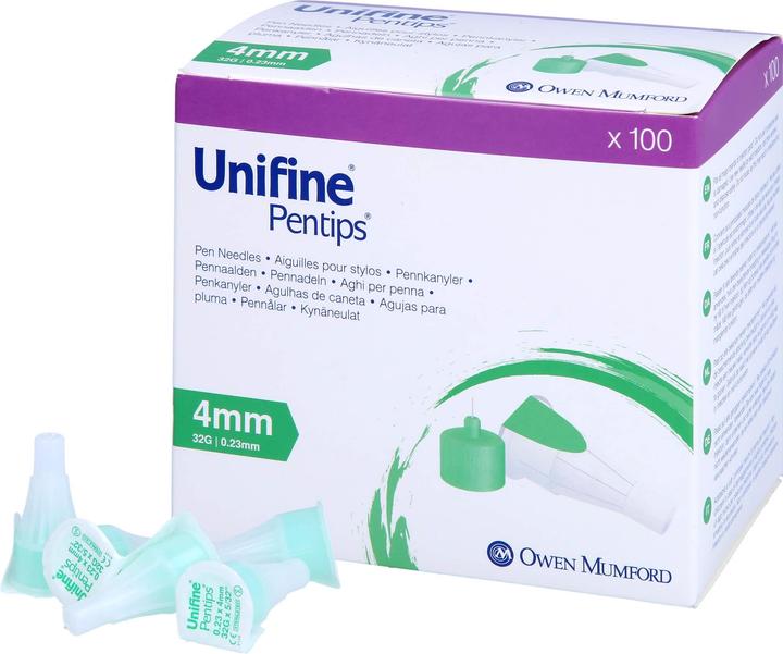 Actual product image Unifine Pentips Pen needles