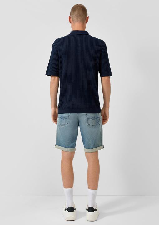 Produktbild s.Oliver Strick-Poloshirt (M)