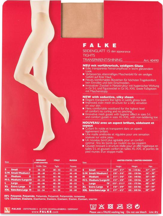 Actual product image Falke Seidenglatt 15 TI (15 DEN, 38 - 40)