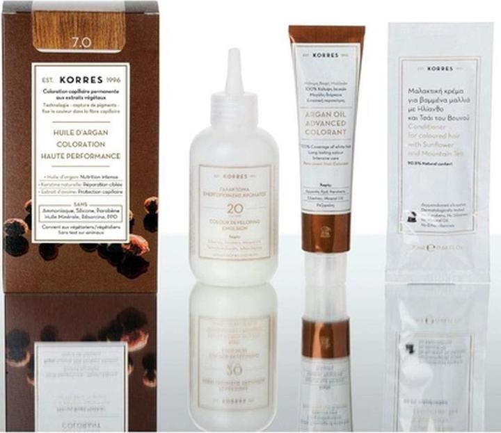 Immagine prodotto Korres Colore per capelli all'olio di argan (7,0 Bionda)