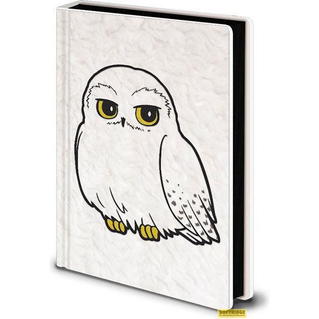 Pyramid, Heft + Block, Harry Potter: Hedwig (A5, Harter Einband)