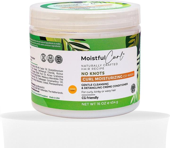 Immagine prodotto Moistful Curl Raccolta di ricette per capelli naturali a ciocche umide (Shampoo liquido)