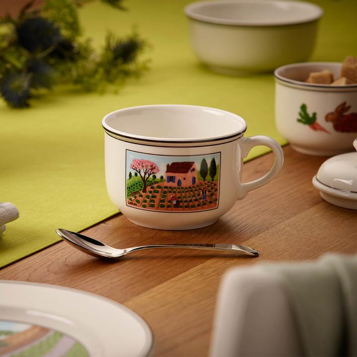 Produktbild Villeroy & Boch Design Naif Cappuccinotassen mit Untertassen (330 ml, 6 x)