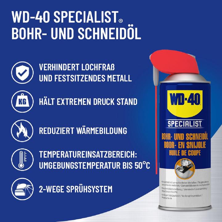Image du produit WD-40 Huile de coupe et forage Specialist (400 ml)