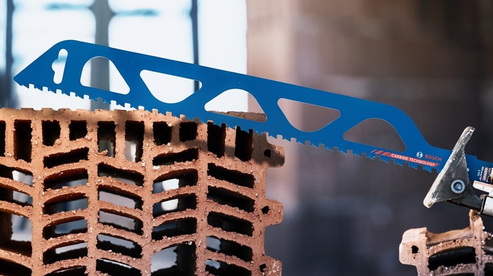 Produktbild Bosch Professional Zubehör EXPERT ‘Hollow Brick’ S 1543 HM Säbelsägeblatt, 3 Stück