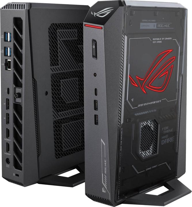 Productafbeelding ASUS ASUS ROG NUC RNUC15JNK7X569A2 (1000 GB, 16 GB, Intel Core Ultra 7 255HX, GeForce RTX 5060)