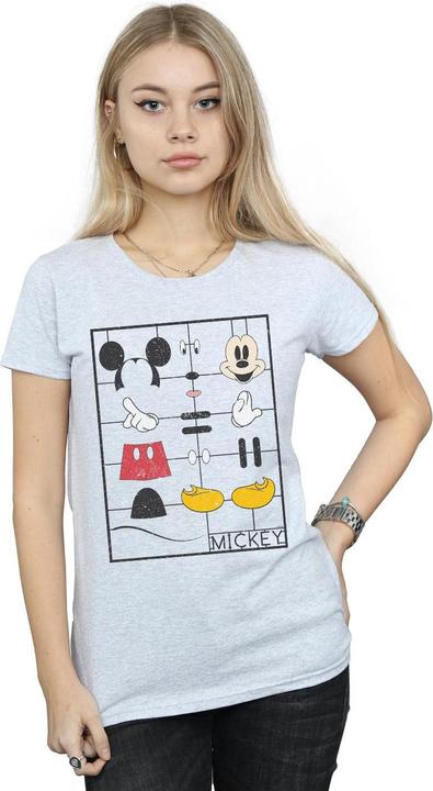 Immagine prodotto Disney Mickey Mouse Construction Kit Maglietta Donna (M)