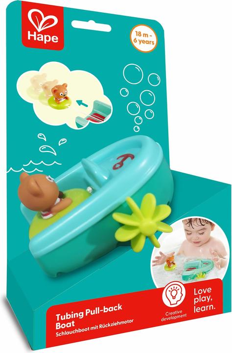 Produktbild Hape Schlauchboot mit Rückziehmotor