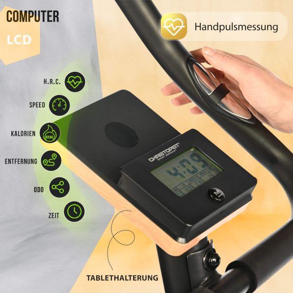 Actual product image Christopeit Exercise bike Delta