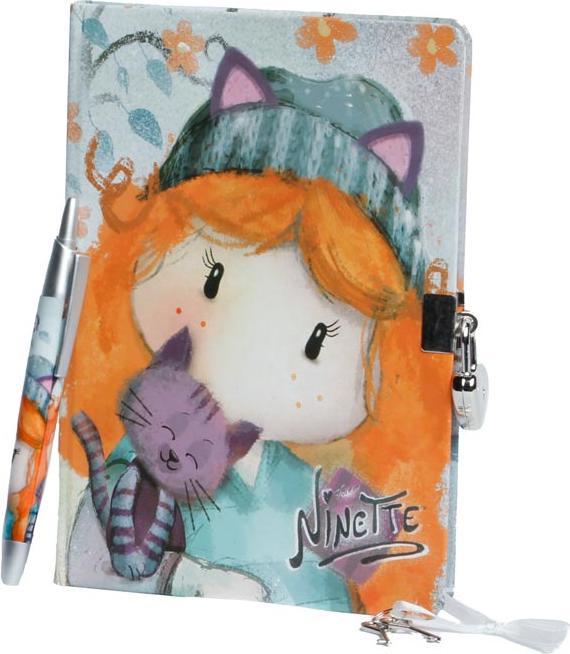 Produktbild Forever Ninette Gift Box Padlock Diary and Pen Cute