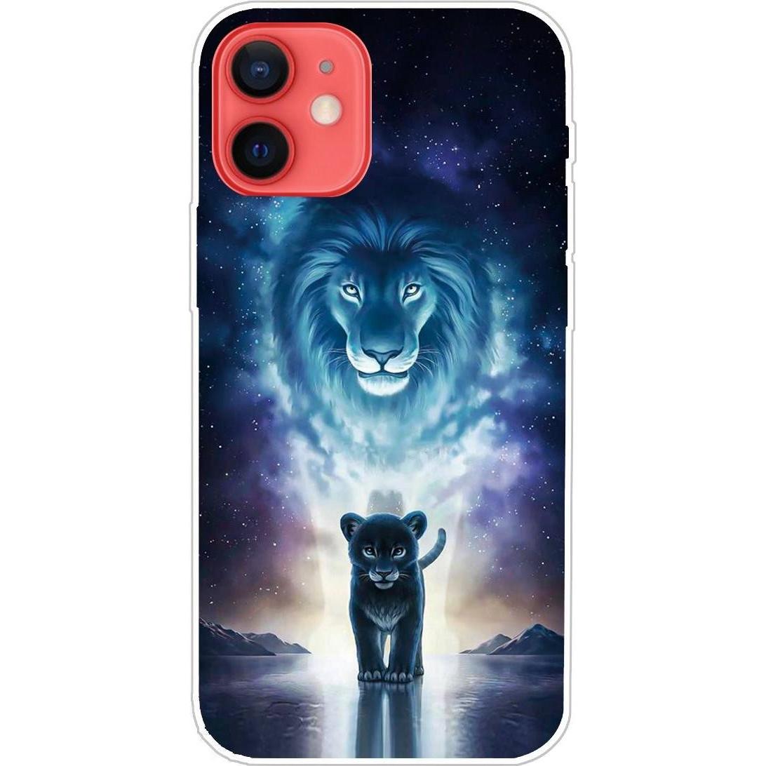 König Design Hülle Handy Schutz für Apple iPhone 13 mini Case Cover Tasche Etuis Transparent (Apple iPhone 13 mini), Sma...