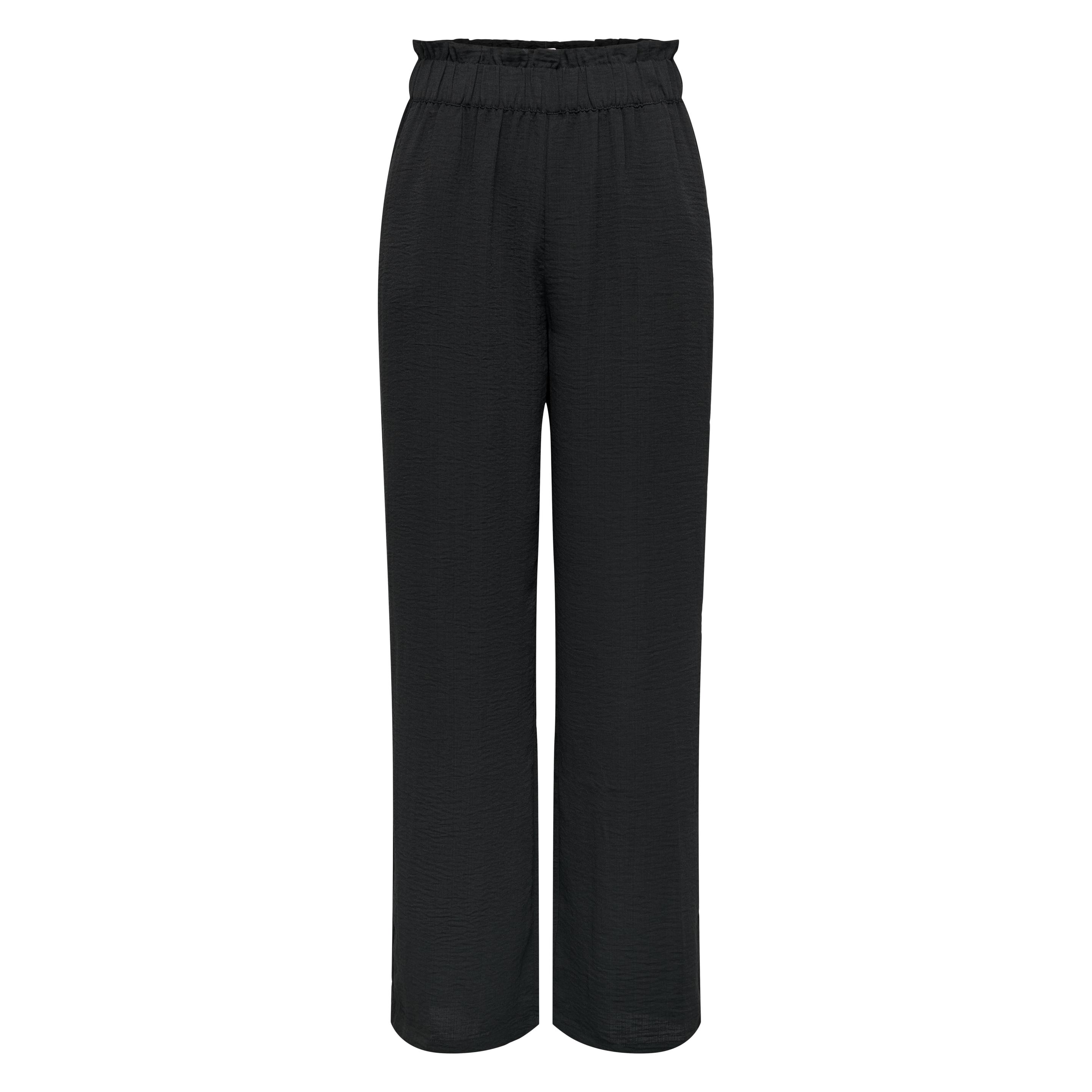 JdY, Damen, Hosen, Jdydivya Life Hw Wide Pants Wvn Noos, Schwarz, (S)