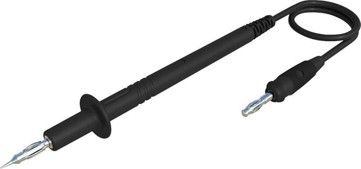 Hirschmann Test & Measurement SKS Hirschmann PL 3 measuring cable (4 mm plug - 4 mm laminated plug) 1.00 m Sch