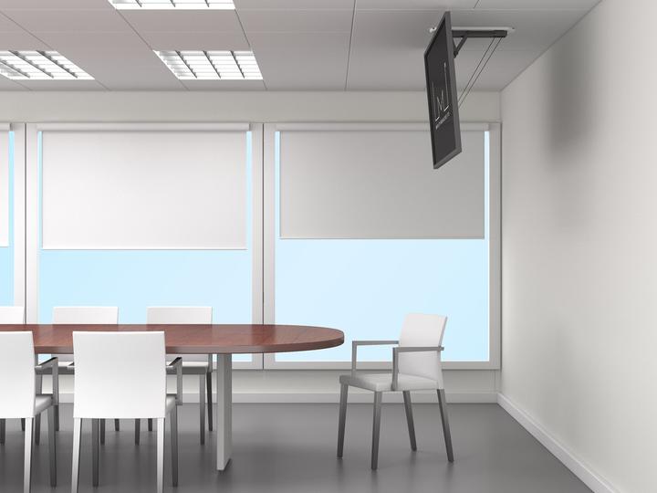 Actual product image Multibrackets Ceiling mount 32" - 70", motorized, black (Ceiling, 35 kg, 32" - 70")