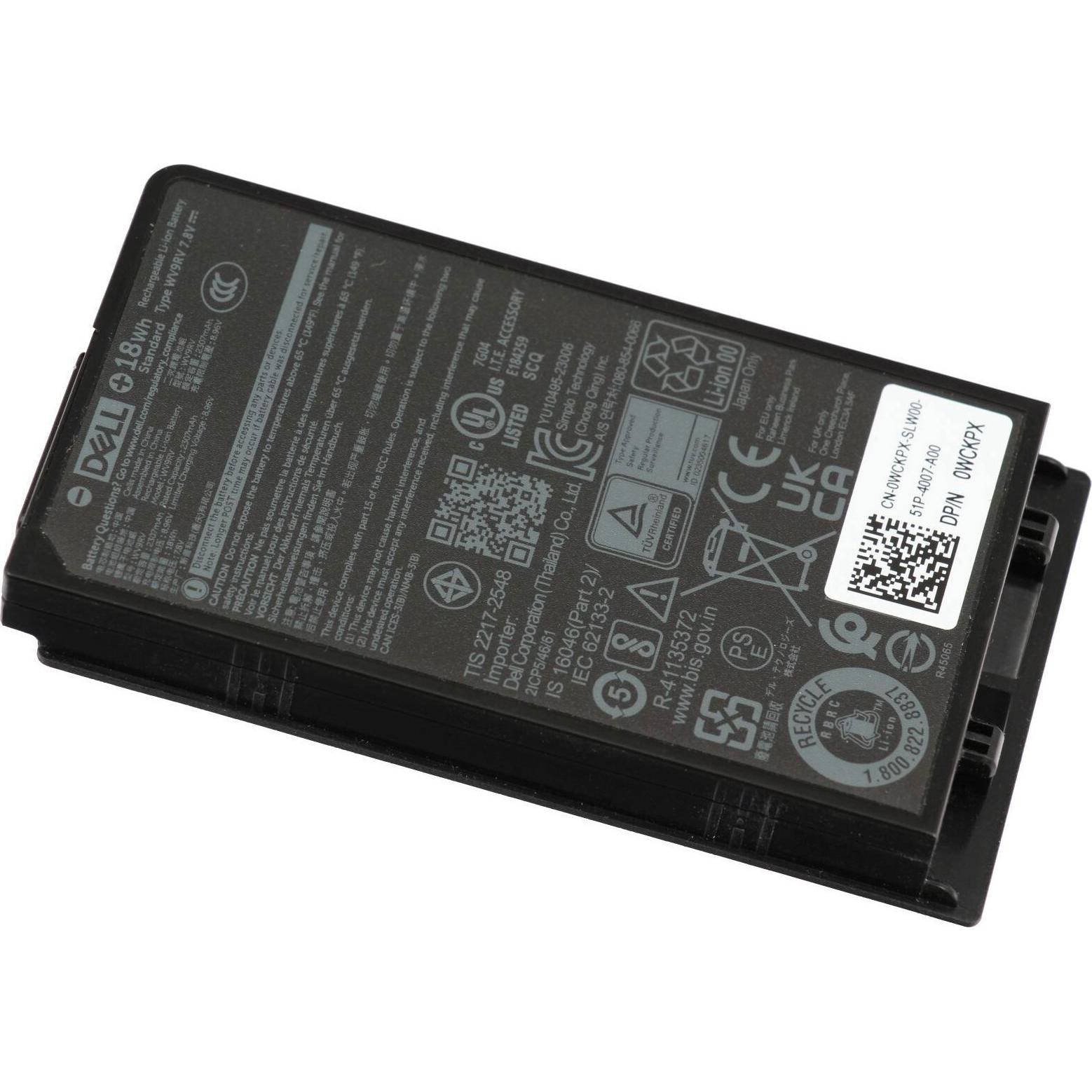 Dell 0WCKPX, Notebook Akku