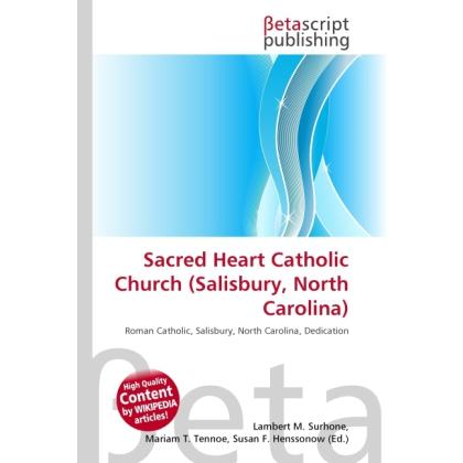 Sacred Heart Catholic Church (Salisbury, North Carolina), Sachbücher