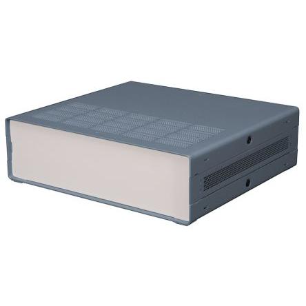 Rs Pro Aluminium Gehäuse Grau Aussenmass 279 x 305 x (Gehäuse), Elektronikzubehör + Gehäuse, Grau