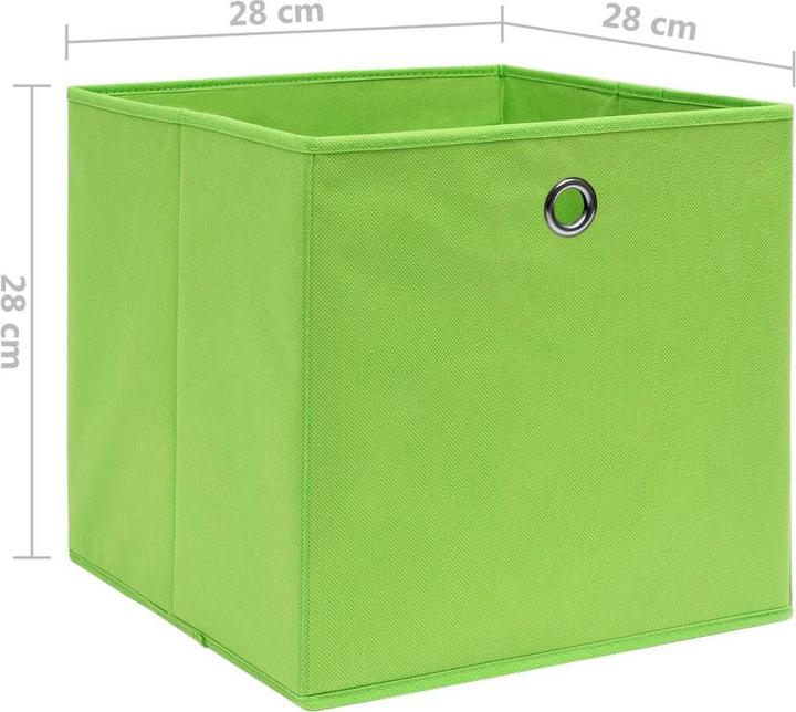 Actual product image vidaXL Aufbewahrungsbox (28 cm, 10x)