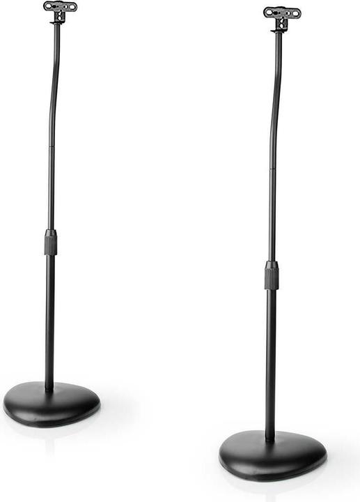Actual product image Nedis SPMT2750BK (1 pair, Stand, Height-adjustable)