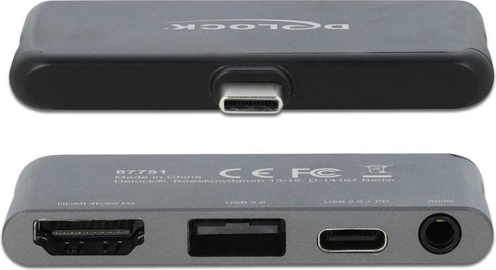 Actual product image Delock Mini Dock (USB-C, 5 ports)