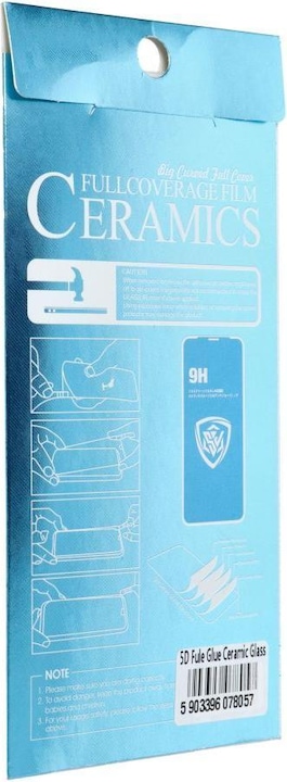 Produktbild Partner Telecom 2 Products without IMEI/SN OEM 5D Full Glue Ceramic Glass - for Samsung Galaxy A34 5G black (Galaxy A34 5G)